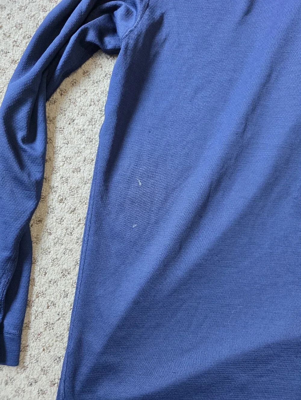 Patagonia Capilene Navy Quarter-Zip Pullover